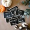 SAVVY & SORTED Mini Chalkboard Signs for Food - 18 Small Chalk Signs + 3 White Chalk Sticks - Food Signs for Party - Little Chalkboards - Party Food Labels Buffet Cheese Signs Candy Table Supplies